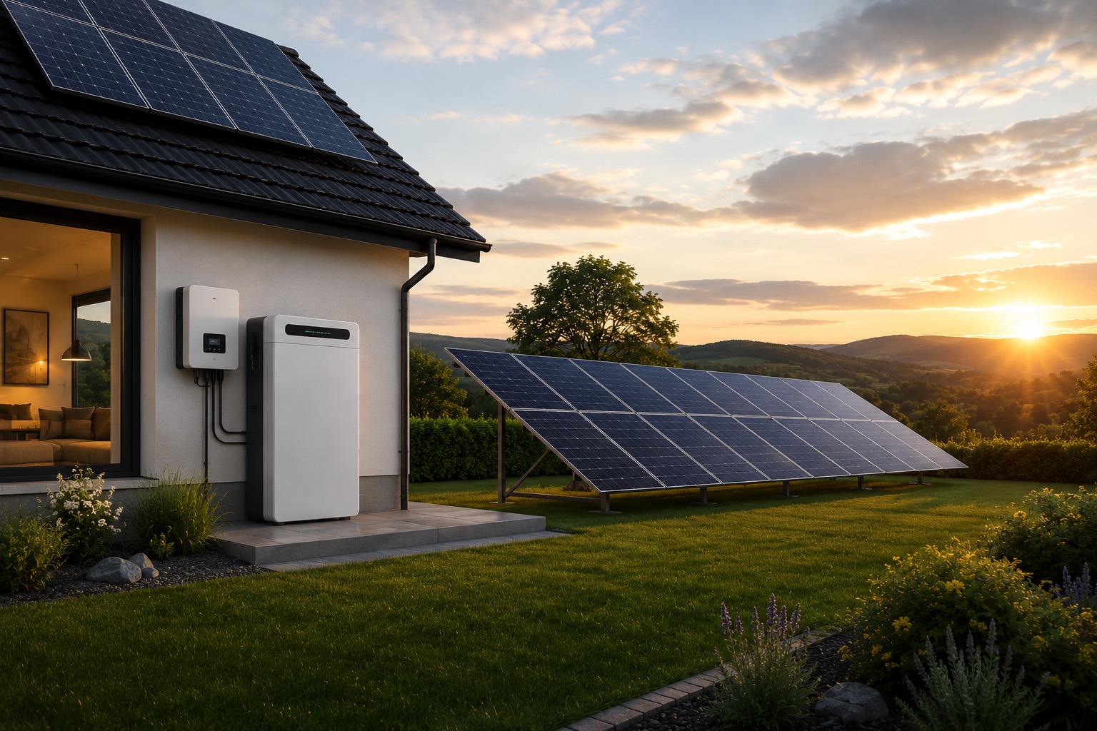 Solar panels delivering clean energy across Australia